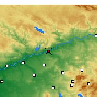 Nearby Forecast Locations - Córdova - Mapa