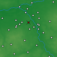 Nearby Forecast Locations - Varsóvia - Mapa