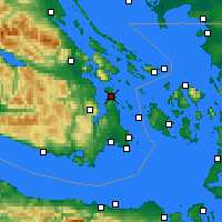 Nearby Forecast Locations - Vitória - Mapa