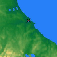 Nearby Forecast Locations - Rio Grande - Mapa