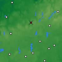 Nearby Forecast Locations - Bytów - Mapa