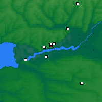 Nearby Forecast Locations - Rostóvia do Dom - Mapa