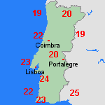 previsão Qua, 24-04 Portugal