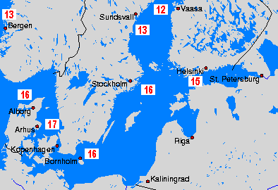 Baltic Sea: Seg, 10-06